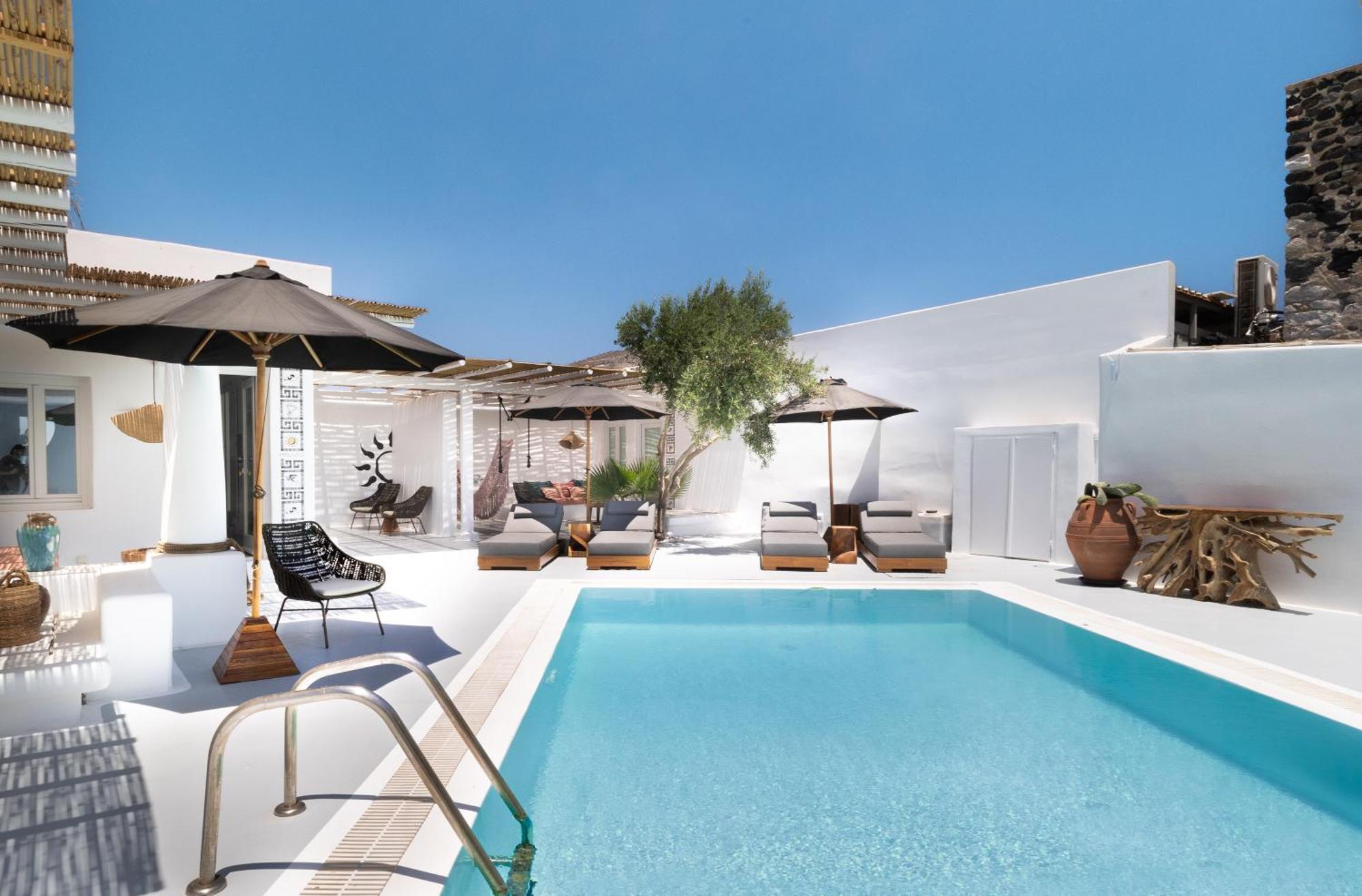 Frati Villas Beachfront Perivolos  Exteriér fotografie